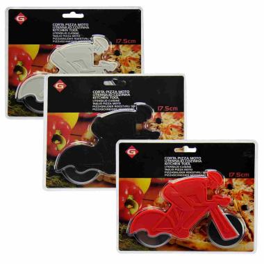 Taglia Pizza Inox Moto cm.17 3 Colori | M2 Store