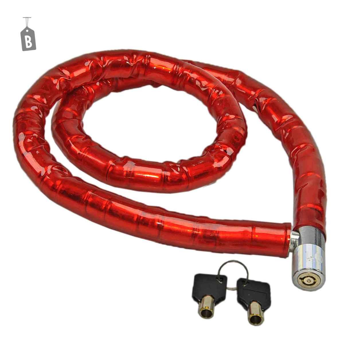 Catena Moto con Serratura cm.2x120 2 Colori | M2 Store