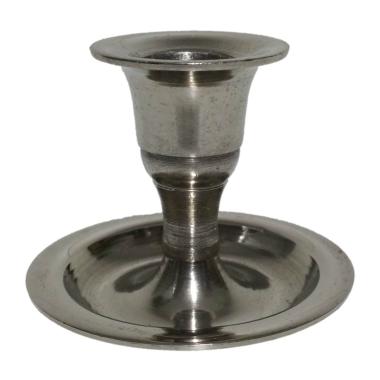 Portacandela 1 Posto Natale Metallo Base Tonda |M2 Store