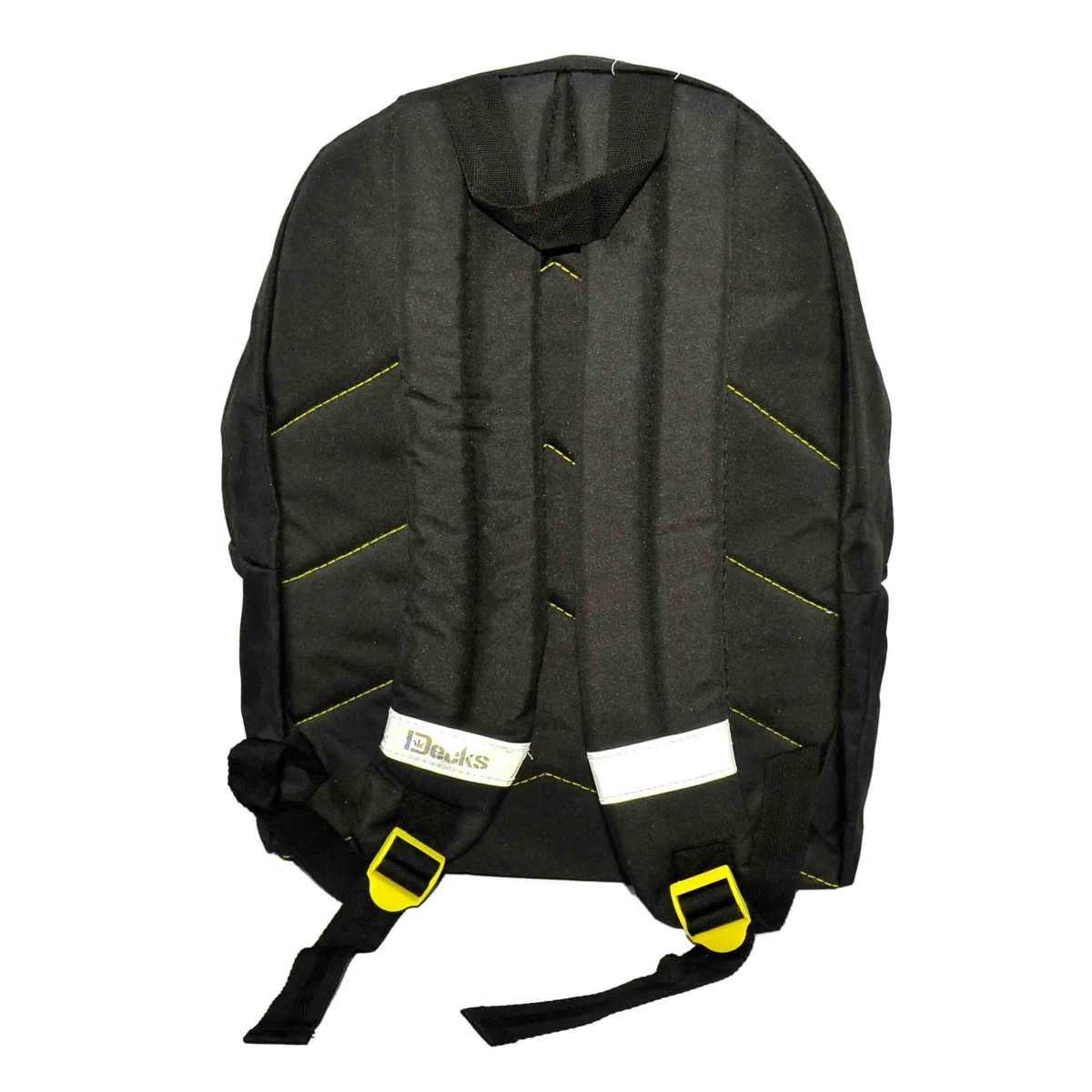 Zainetto Americano Desk Nero/Giallo cm.30x17xH40 |M2 Store