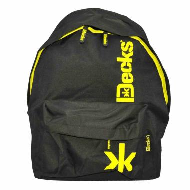 Zainetto Americano Desk Nero/Giallo cm.30x17xH40 |M2 Store