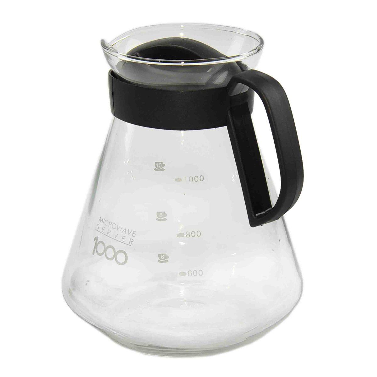 Caraffa Vetro con Manico Cop. Lt.1 2 Colori | M2 Store