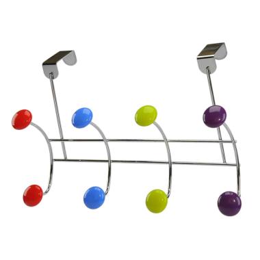 Appendi Abiti Metallo 8 Posti con Ganci cm.33x22 | M2 Store