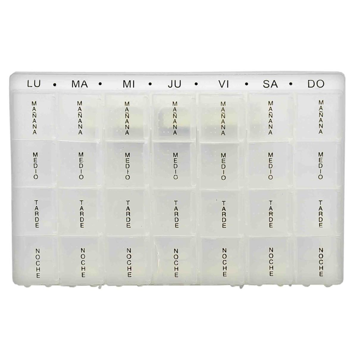 Scatola PVC Porta Pastiglie cm.17x11xh2,5 28p | M2 Store