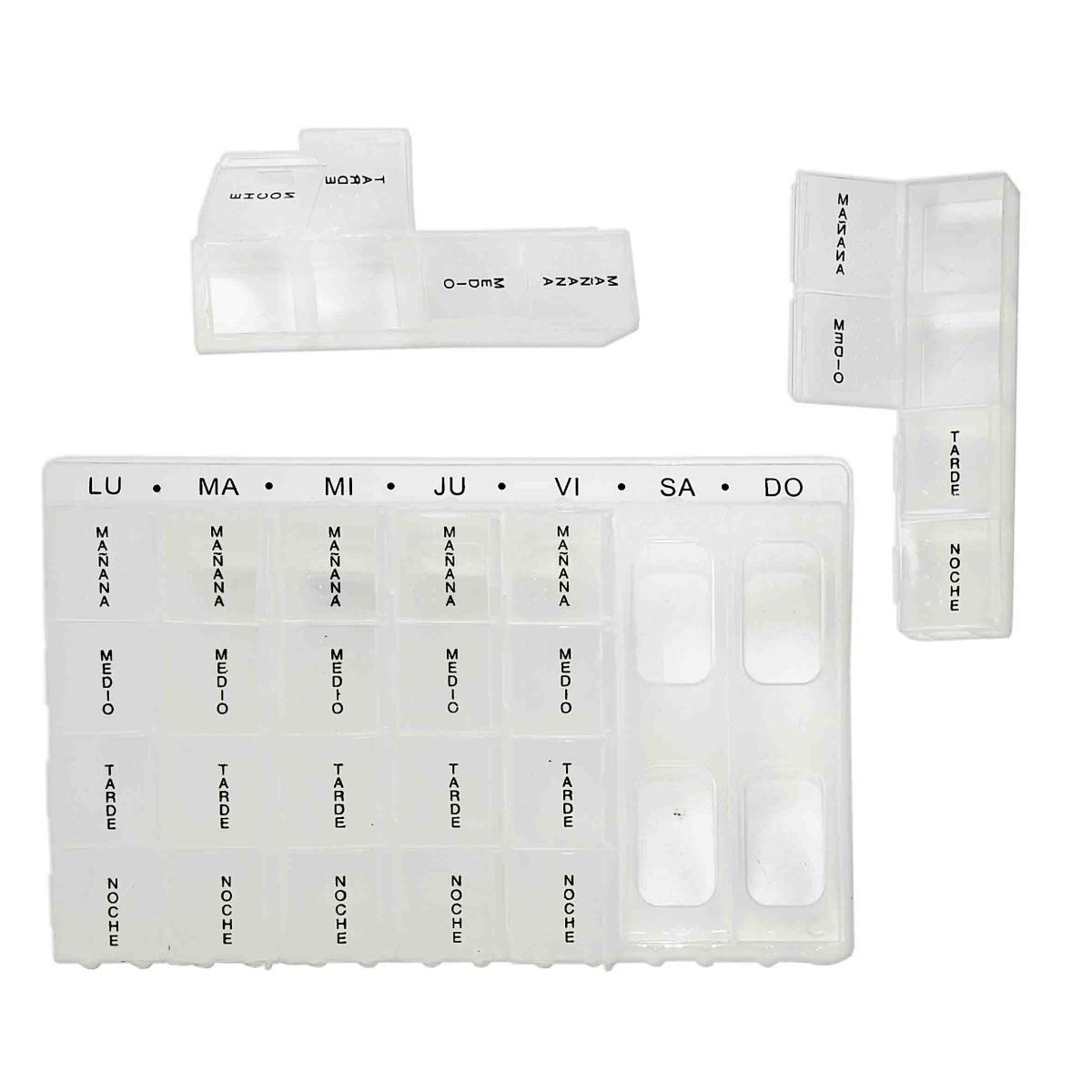 Scatola PVC Porta Pastiglie cm.17x11xh2,5 28p | M2 Store