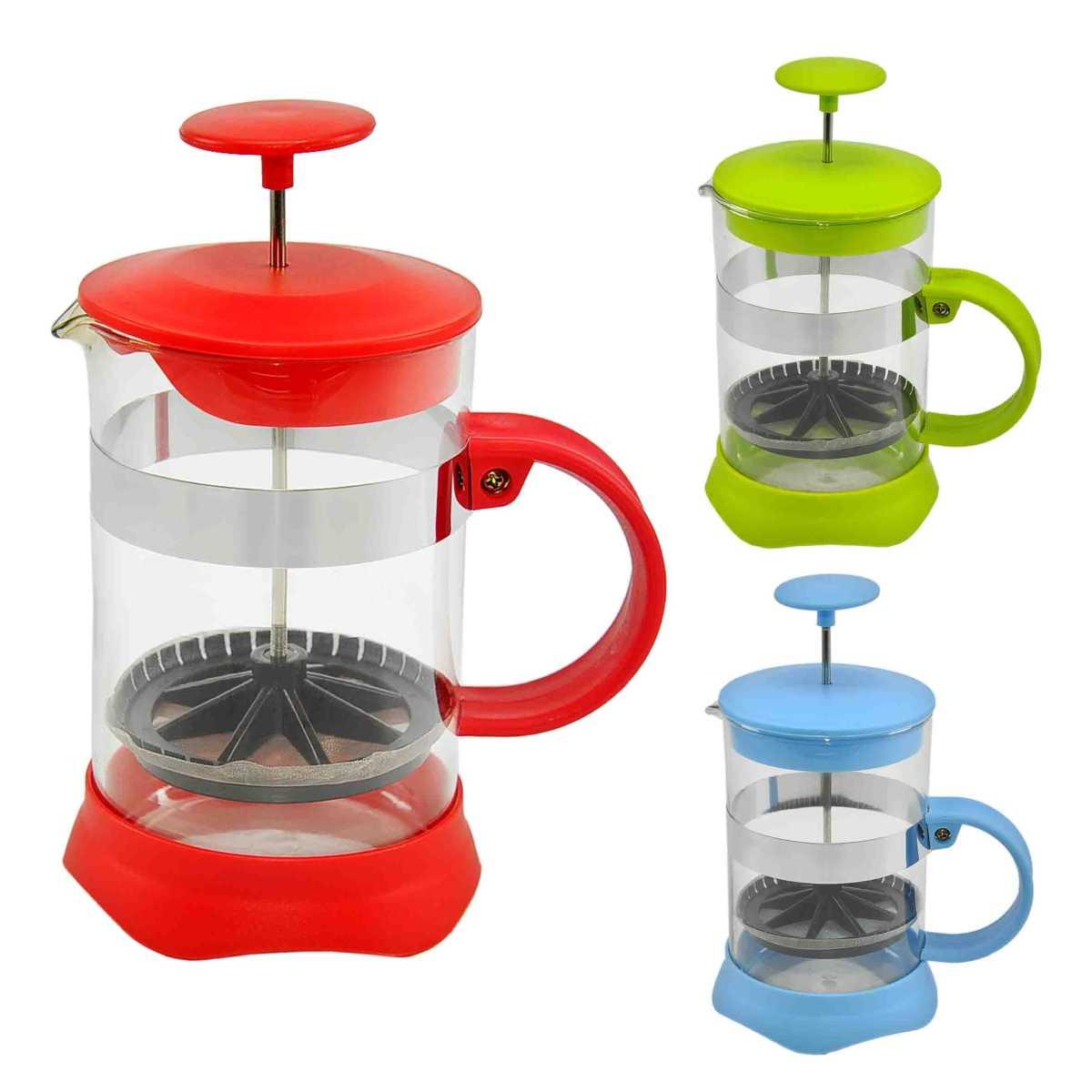Cappuccinatore Tisaniera Vetro ml.800 3 Colori | M2 Store