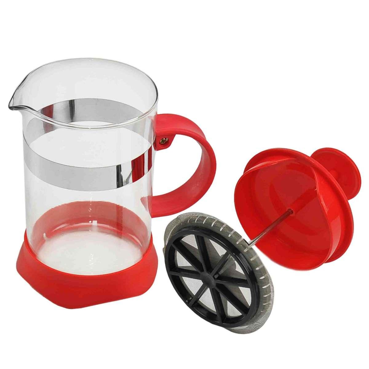 Cappuccinatore Tisaniera Vetro ml.800 3 Colori | M2 Store