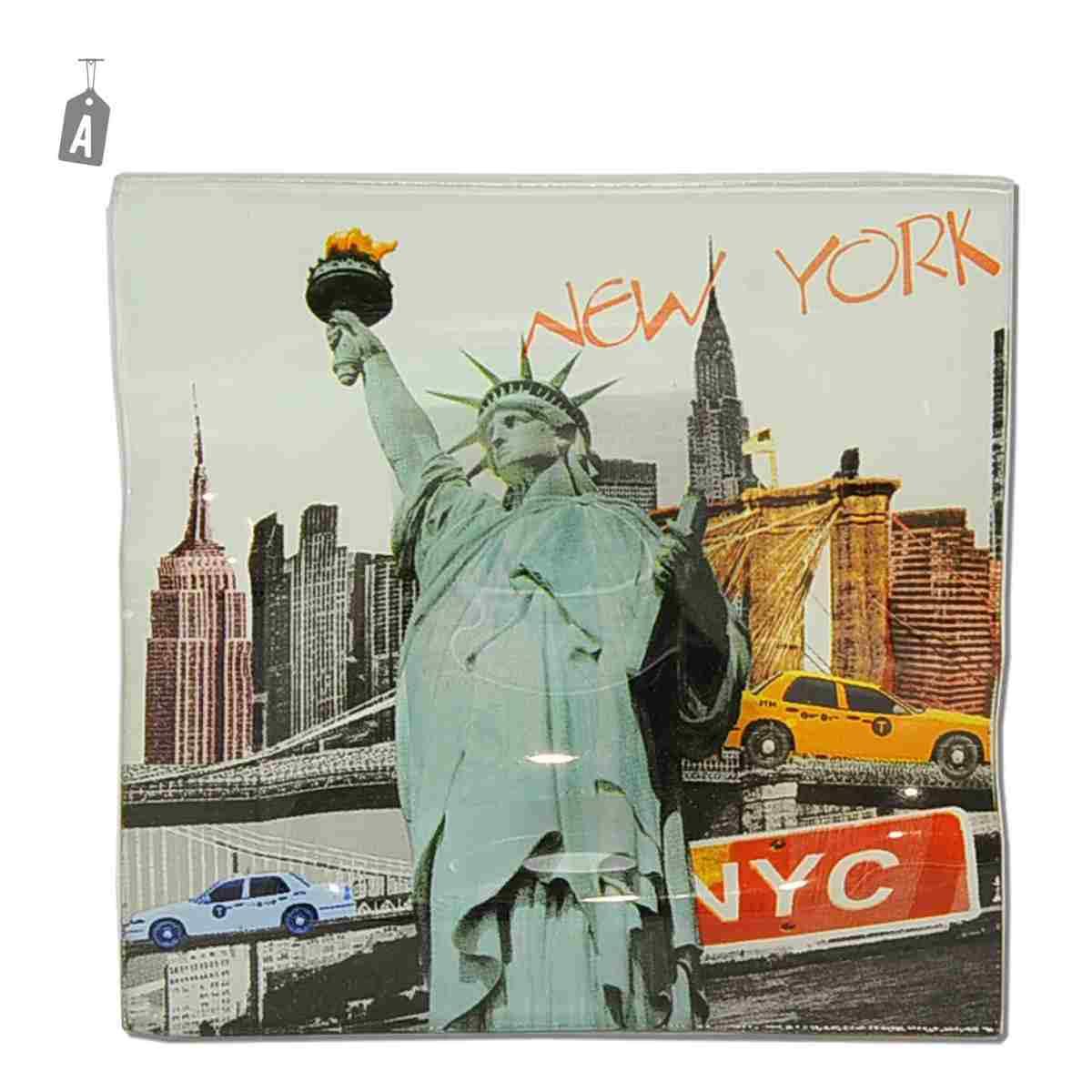 Posacenere Vetro Città cm.12x12 6 Modelli | M2 Store