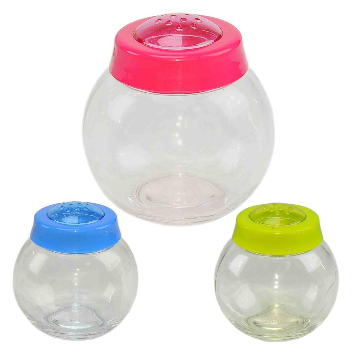 Salino Vetro con Tappo Color cm.8xh9 ml.260 | M2 Store