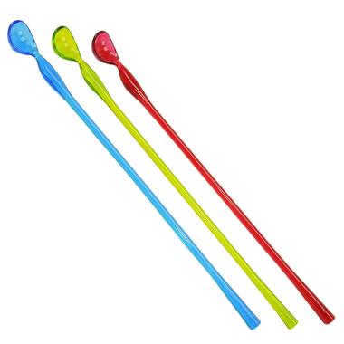 Cucchiaini Cocktail Color cm.26. 3 Set pz. |Carnival Toys