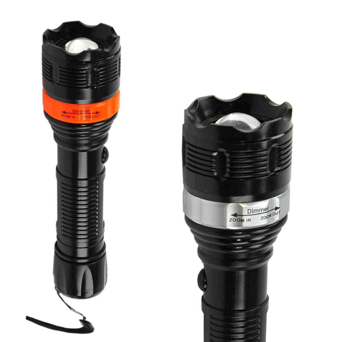 Torcia Led Mini Nera cm.16 2 Colori | M2 Store