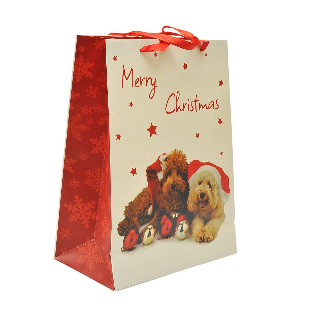 Busta Regalo Natale Cagnolini 42x30x12