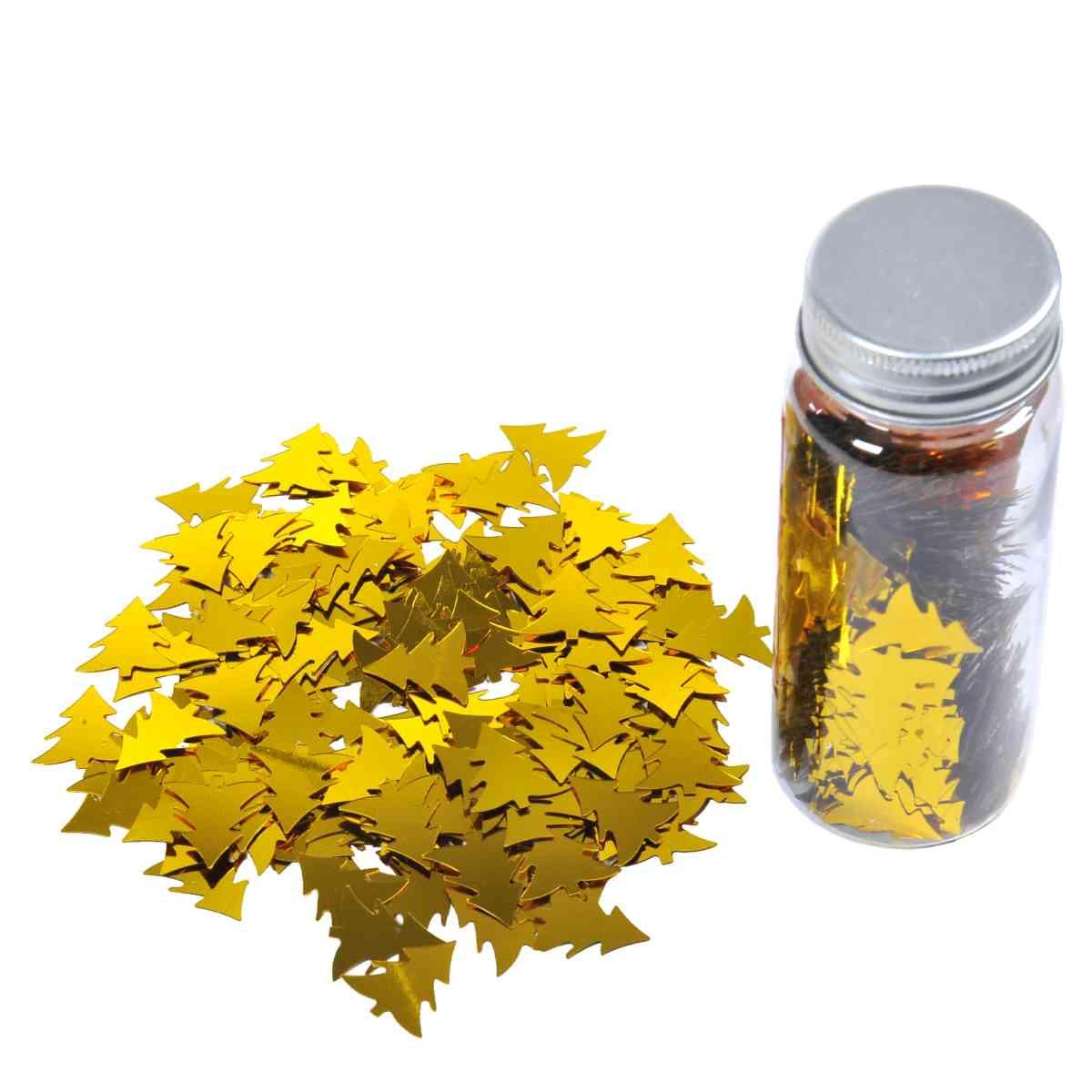 Confetti Decorativi Tavola Albero Oro mm.17