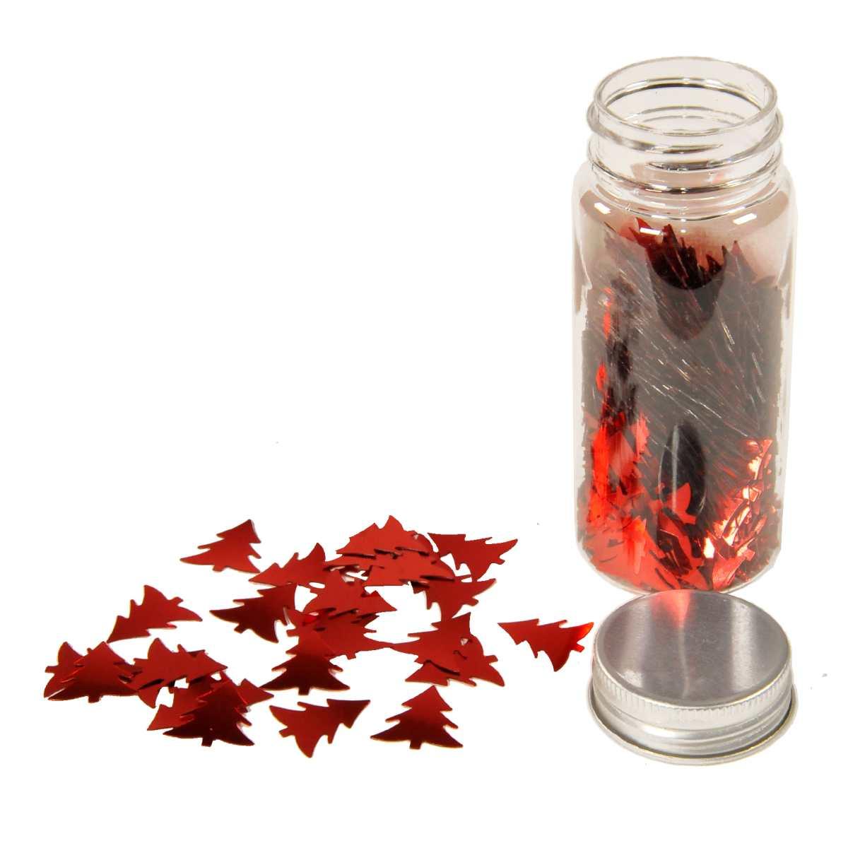 Decorazione Alberello Rosso mm.17