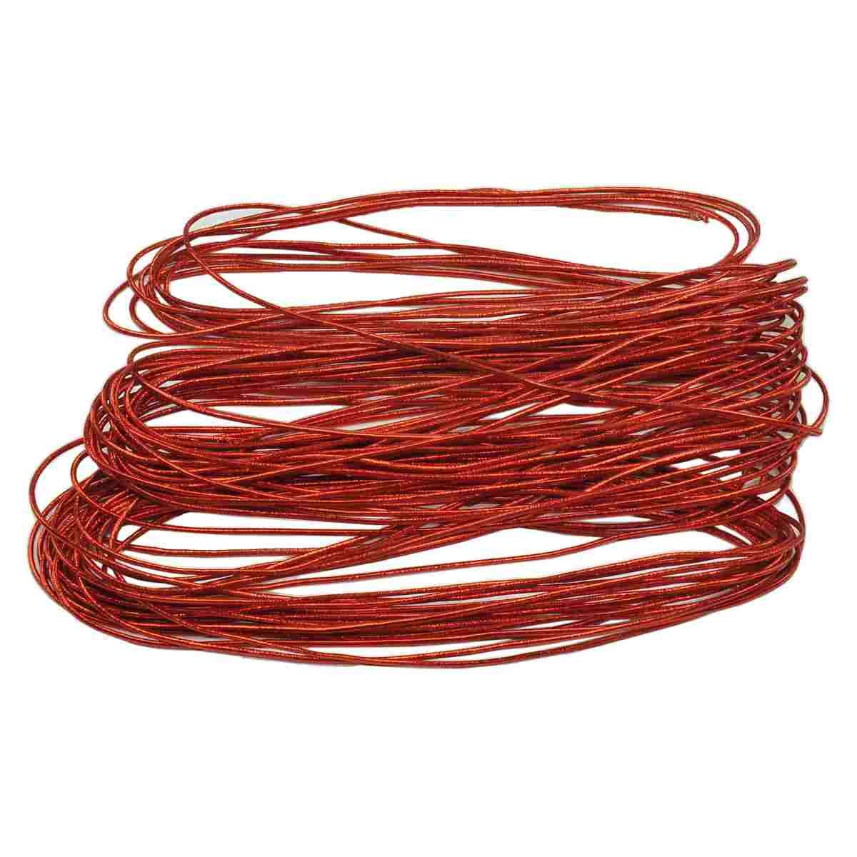 Nastro Cordoncino Elastico Rosso cm.Ø2 mt.20 |M2 Store