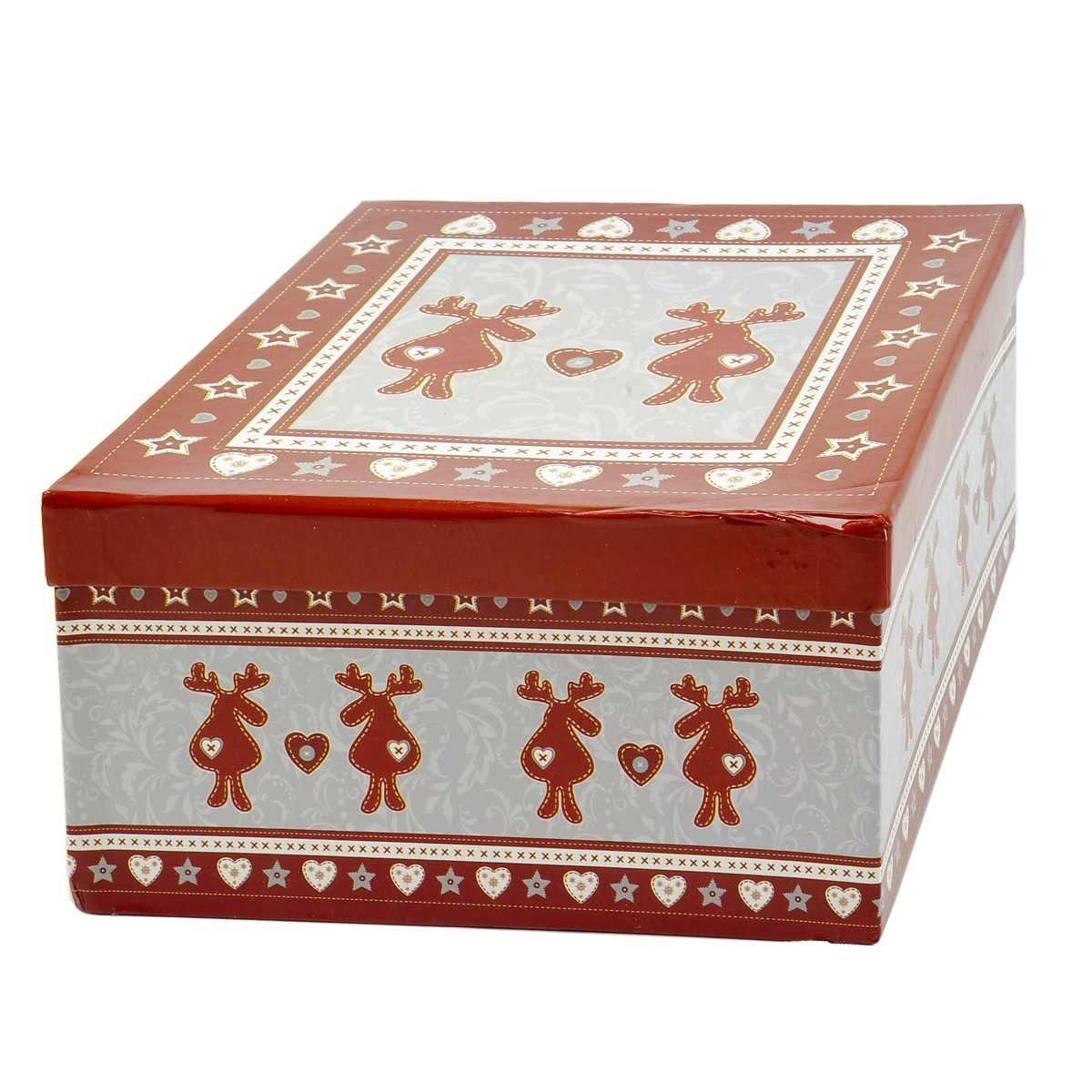 Pallina Natale cm.10 Grigie Decorate Set da pz.4 |M2 Store