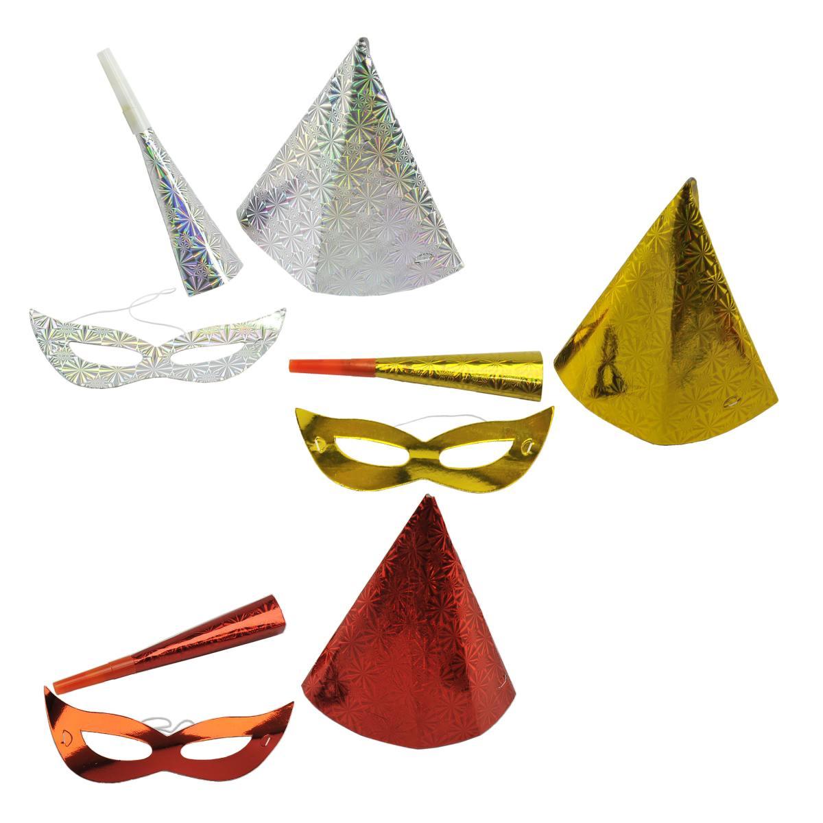 Party Capodanno 3 Colori Set pz.3 |M2 Store