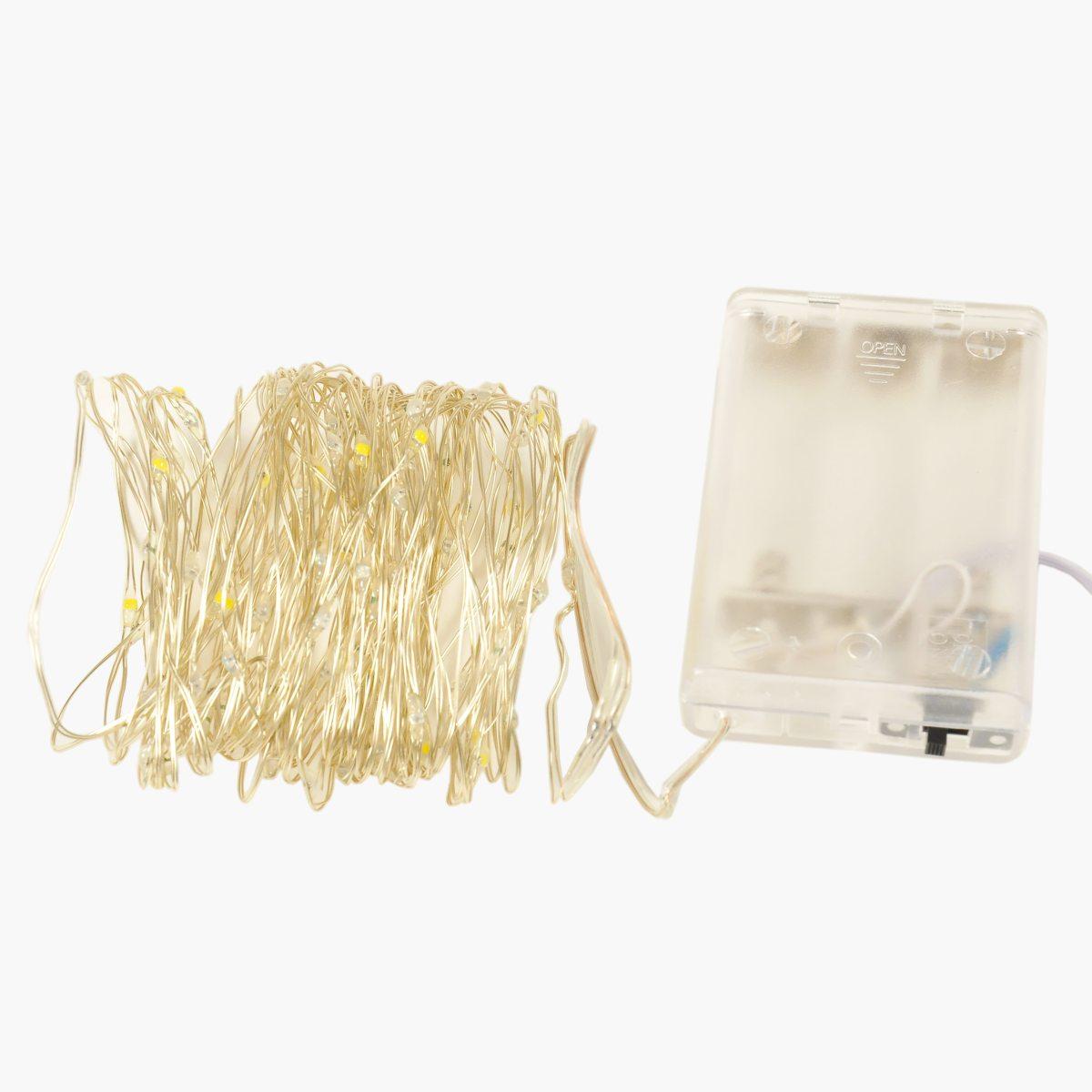 Luci Natale Esterno Batteria LED 100 Multi Flash |M2 Store