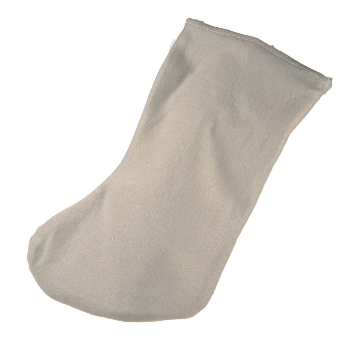 Calza Befana Grigia con Pelliccetta cm.40