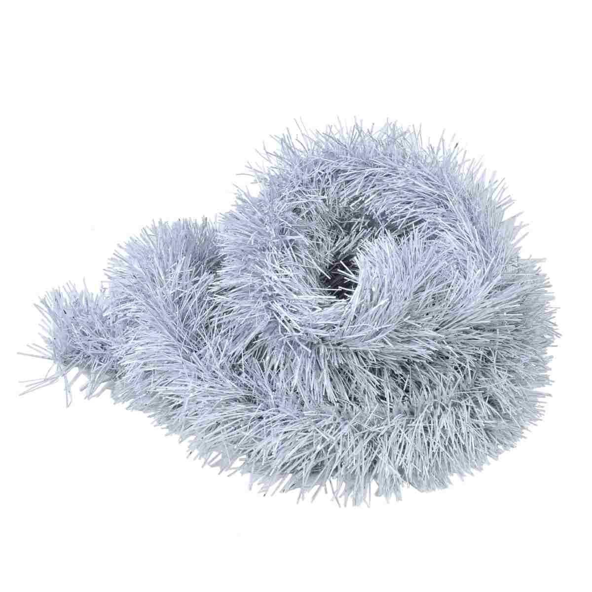 Frangia mt.1,8 cm.Ø8 Bianca e Argento |M2 Store