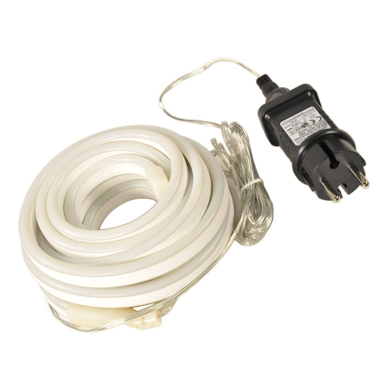 Luci Natale Esterno Tubo LED Neon 480 mt.4 Rosso Fluo |M2 Store