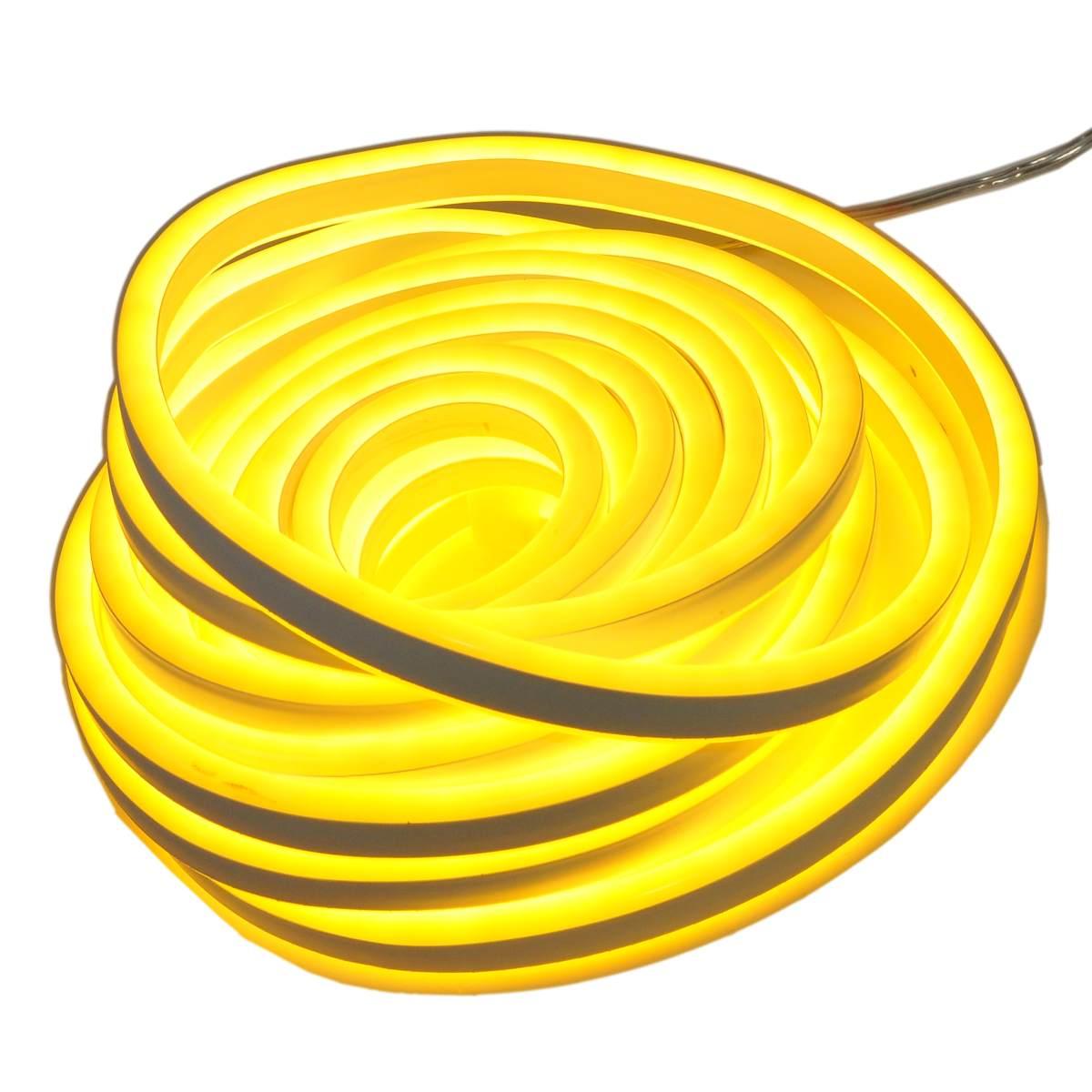 Luci Natale Esterno Tubo LED Neon 960 mt.8 Bianco Caldo Fluo |M2 Store