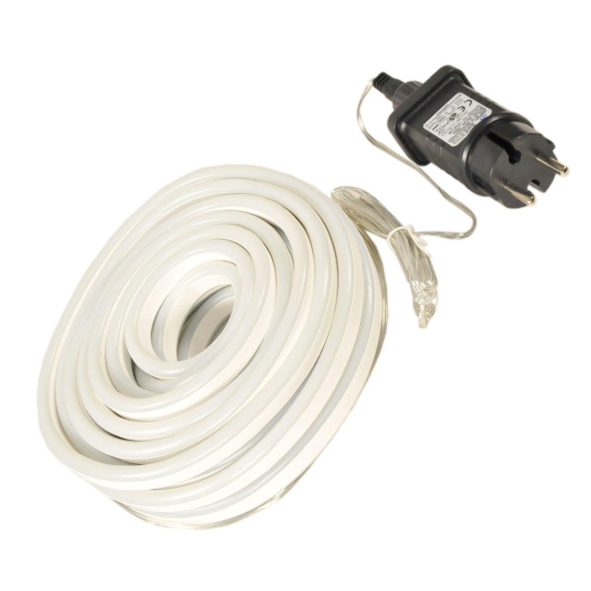 Luci Natale Esterno Tubo LED Neon 960 mt.8 Bianco Caldo Fluo |M2 Store