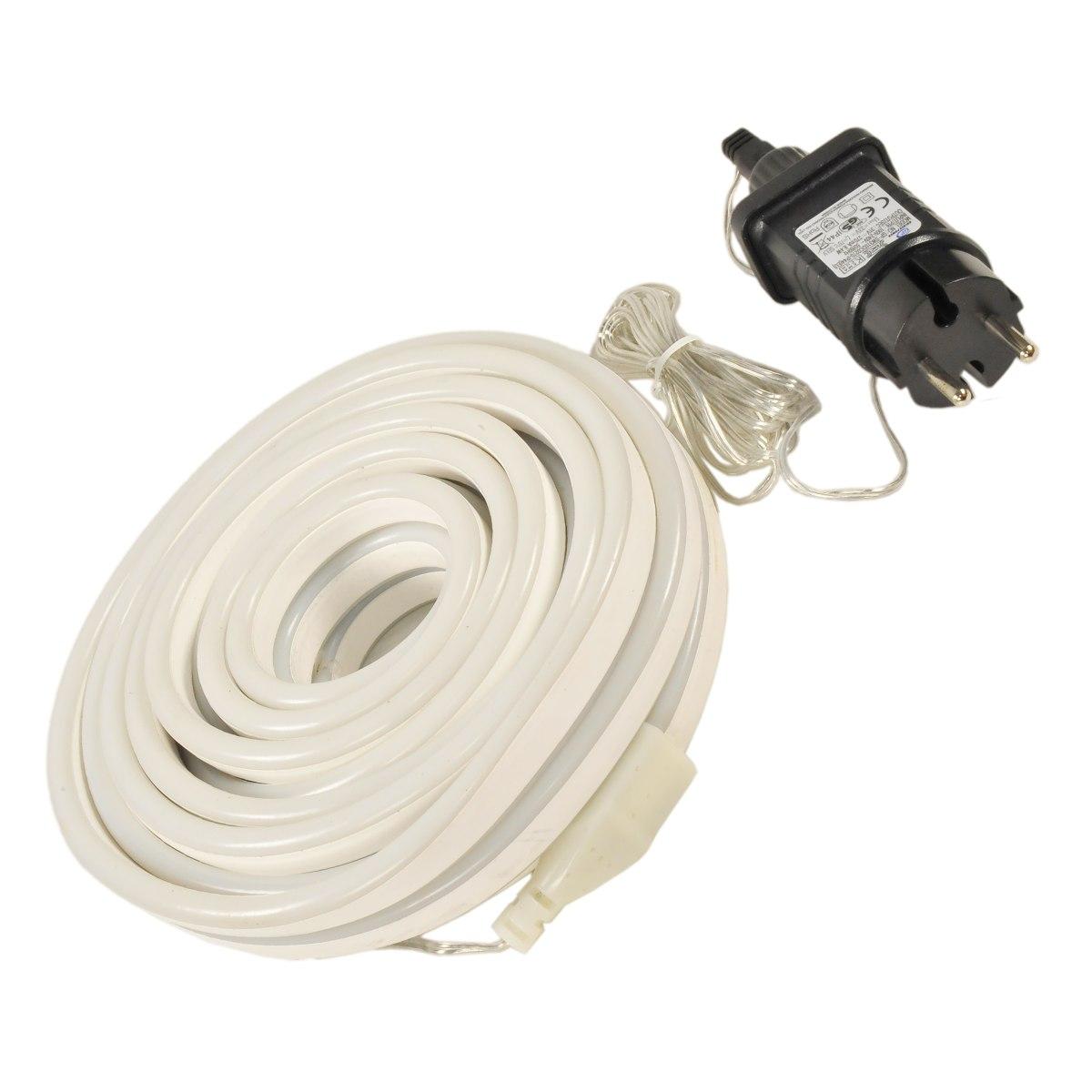 Luci Natale Esterno Tubo LED Neon 960 mt.8 Rosso Fluo |M2 Store