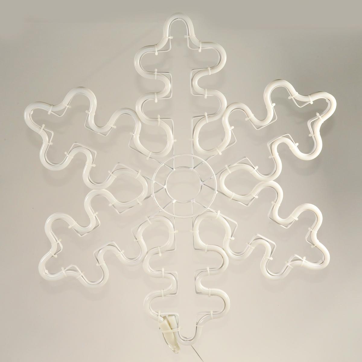 Luci Natale Esterno LED 480 Fiocco Neve Neon Blu cm.53x53 |M2 Store