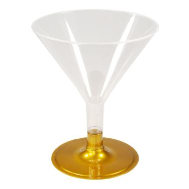 Bicchiere Natalizi Cocktail Crystal Oro pz.6 |M2 Store