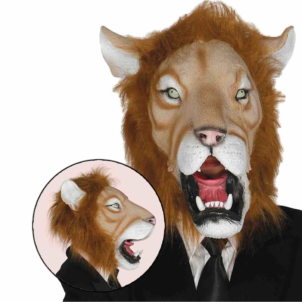 Maschera Viso Lattice Leone |Guirca