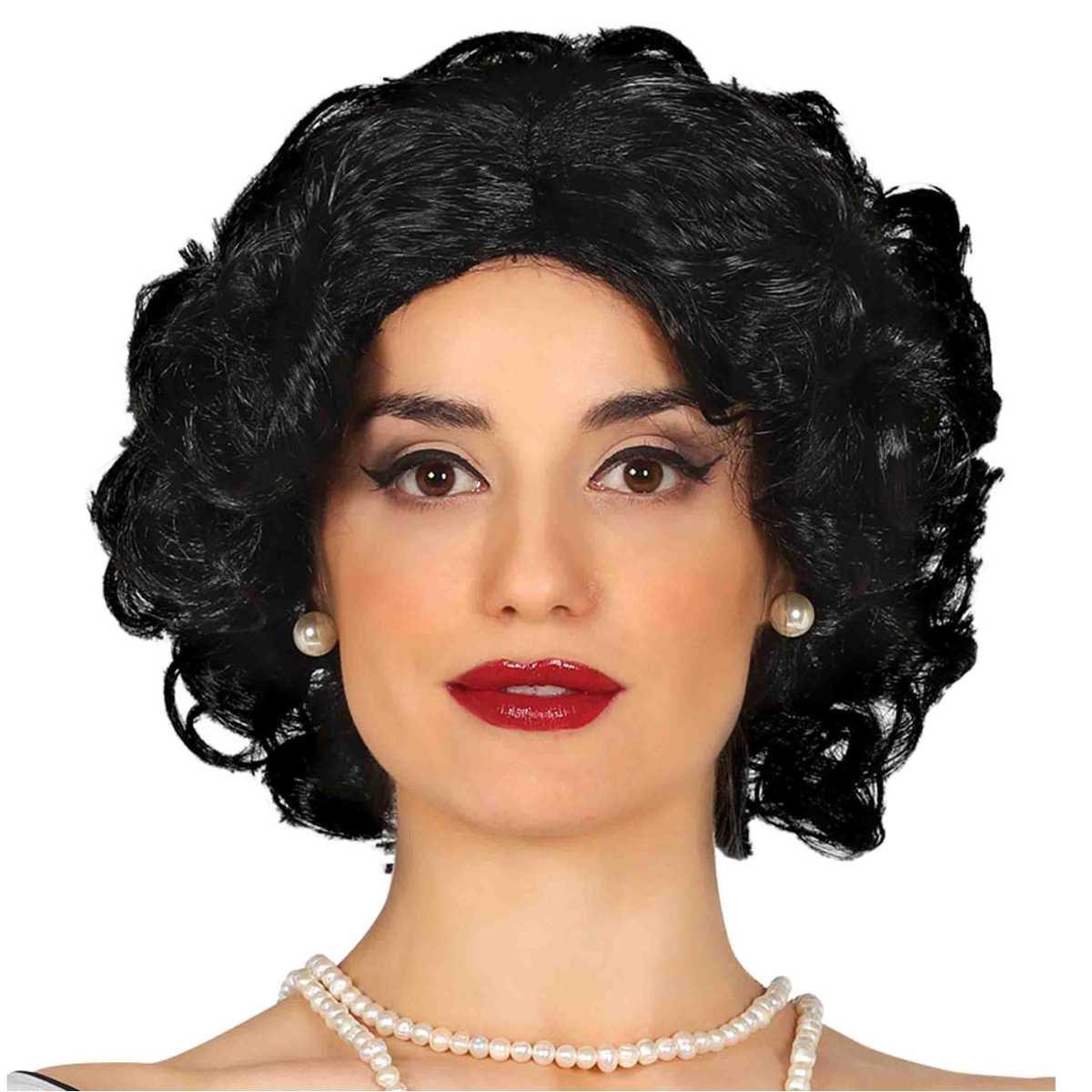 Parrucca Nera e Riccia |Guirca
