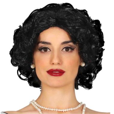 Parrucca Nera e Riccia |Guirca