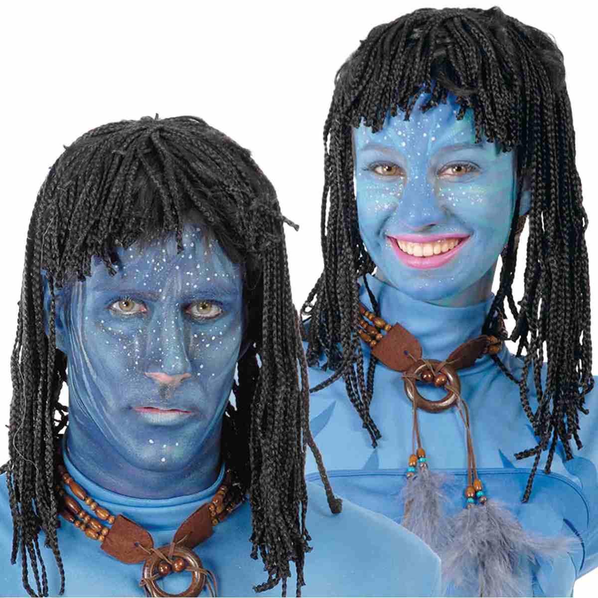 Parrucca Afro Indigena Lunga con Treccette |Guirca