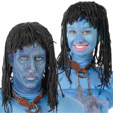 Parrucca Afro Indigena Lunga con Treccette |Guirca