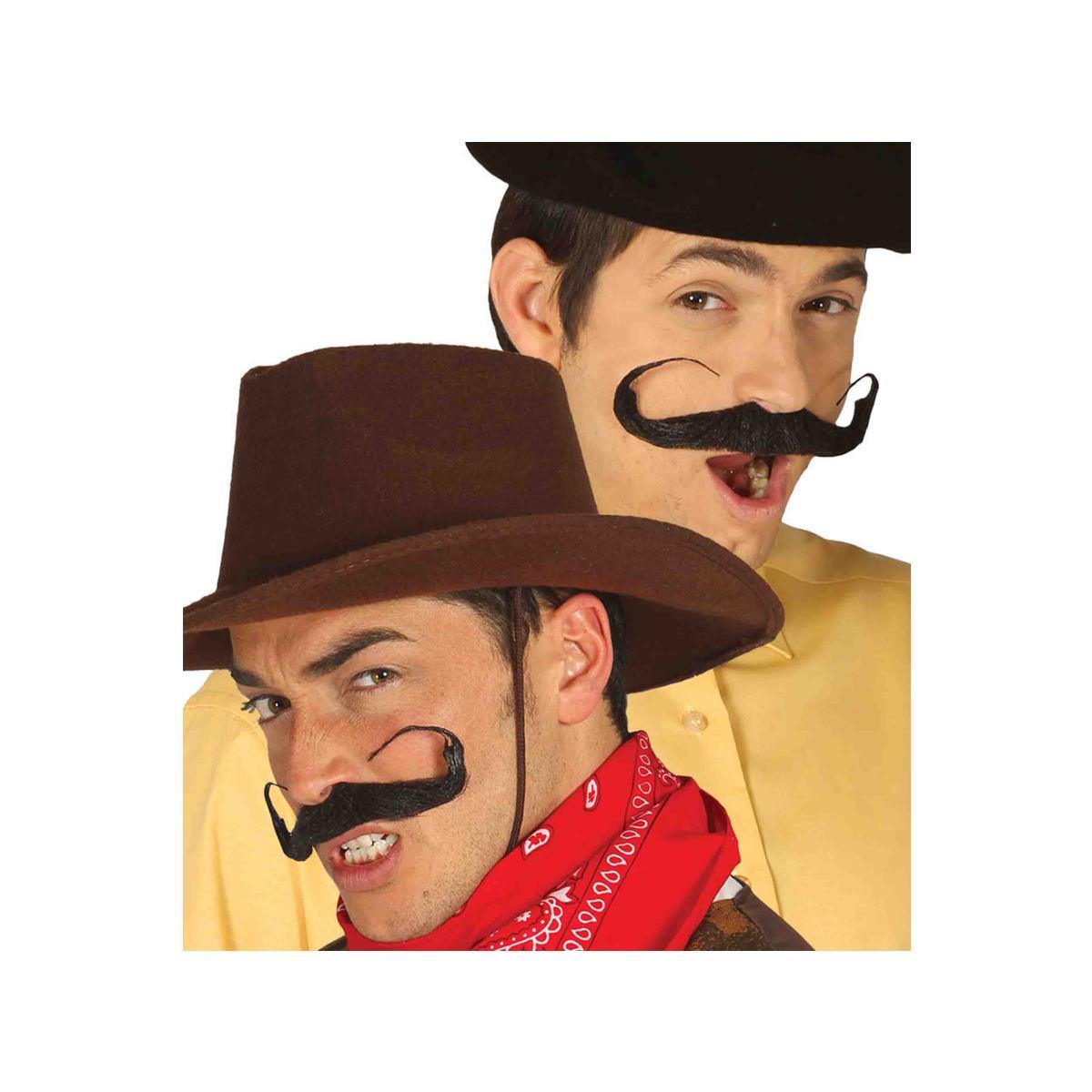 Baffi Arricciati Neri |Carnival Toys