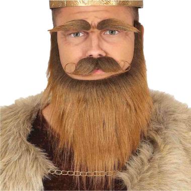 Barba Baffi e Sopracciglia Castani |Guirca