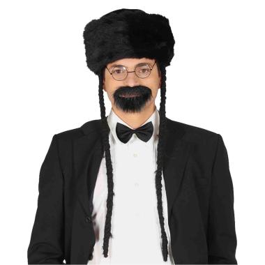 Cappello Ortodosso Pelliccetta Nero |Carnival Toys