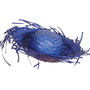 Cappello Paglia Azzurro cm.Ø45 |Guirca