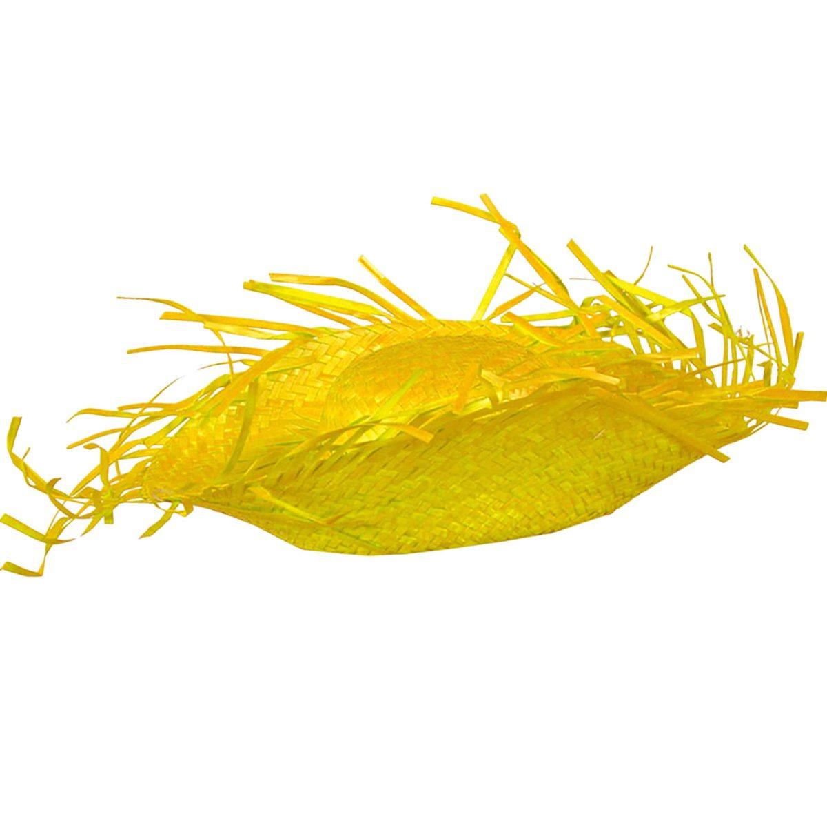 Cappello Paglia Giallo cm.Ø45 |Guirca