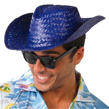 Cappello Borsalino Paglia Blu |Guirca