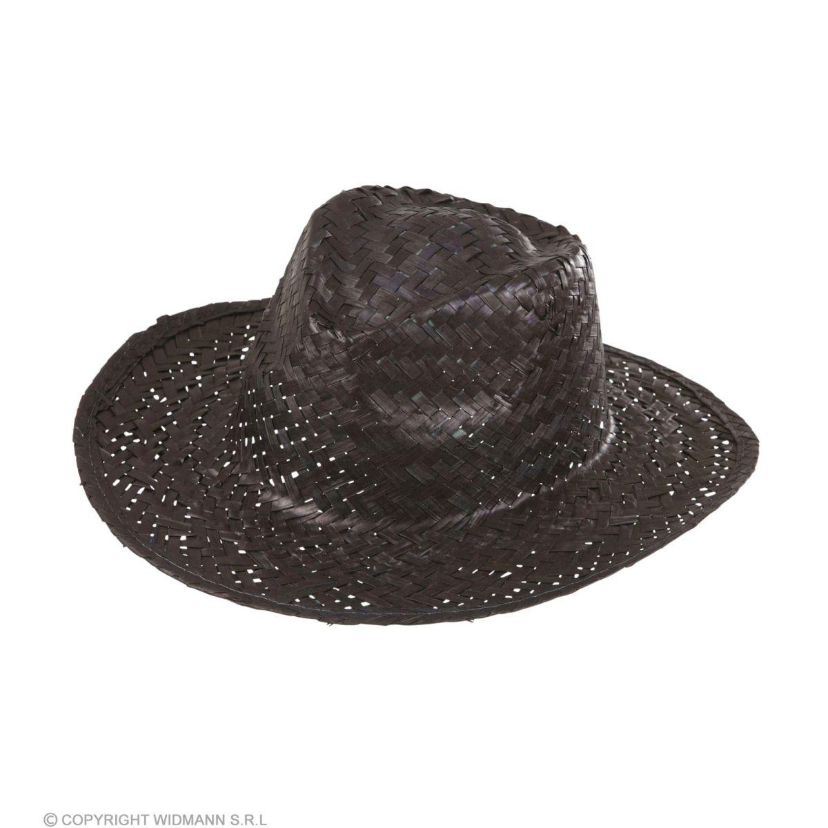 Cappello Borsalino Paglia Nero |Widmann