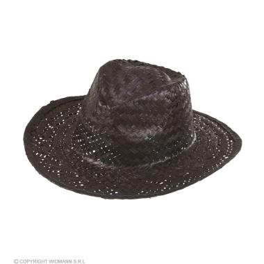 Cappello Borsalino Paglia Nero |Widmann