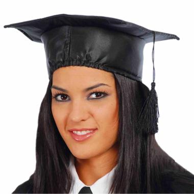 Cappello Laureato Tessuto Nero |Widmann