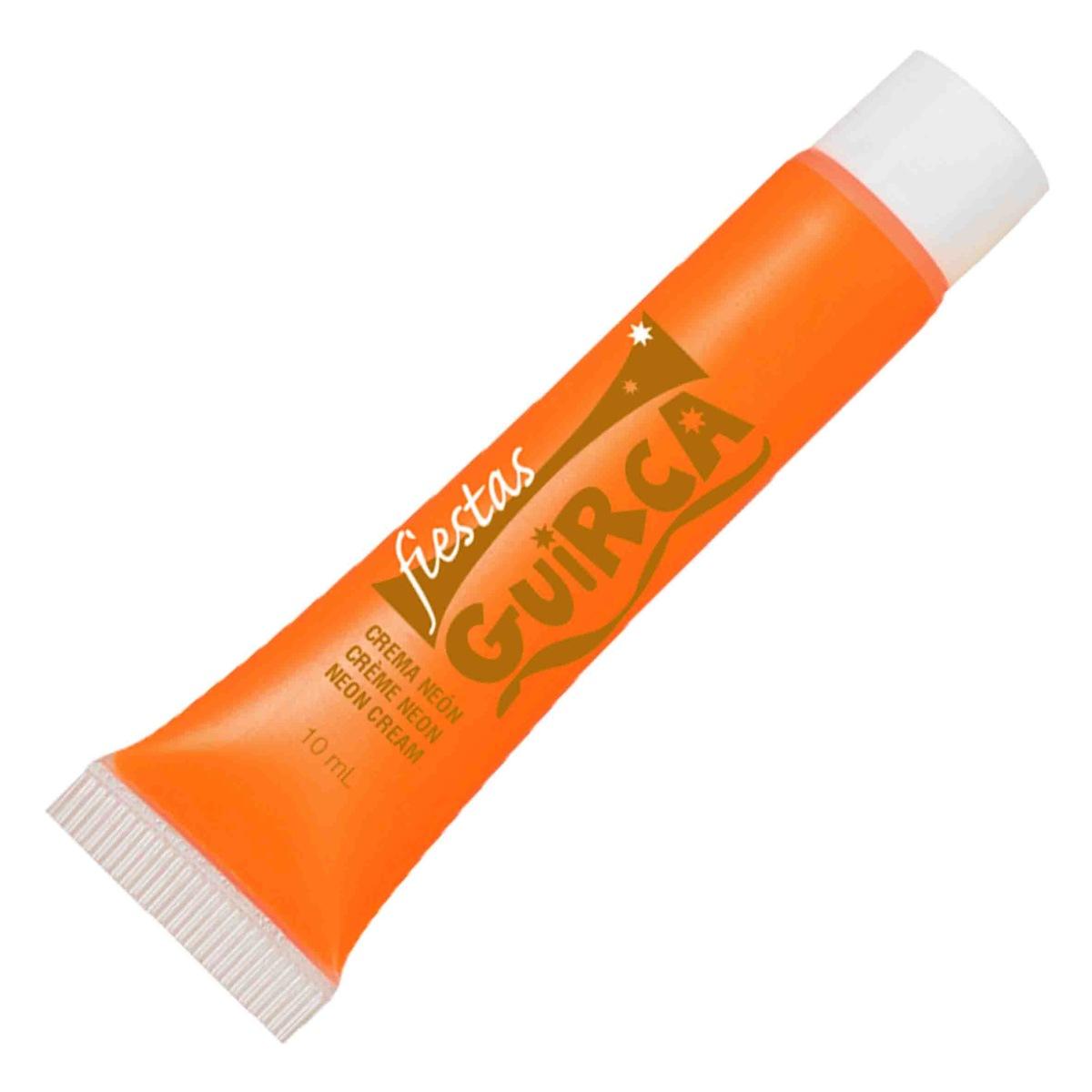 Trucco Crema Tubo Arancione Fluo |Guirca