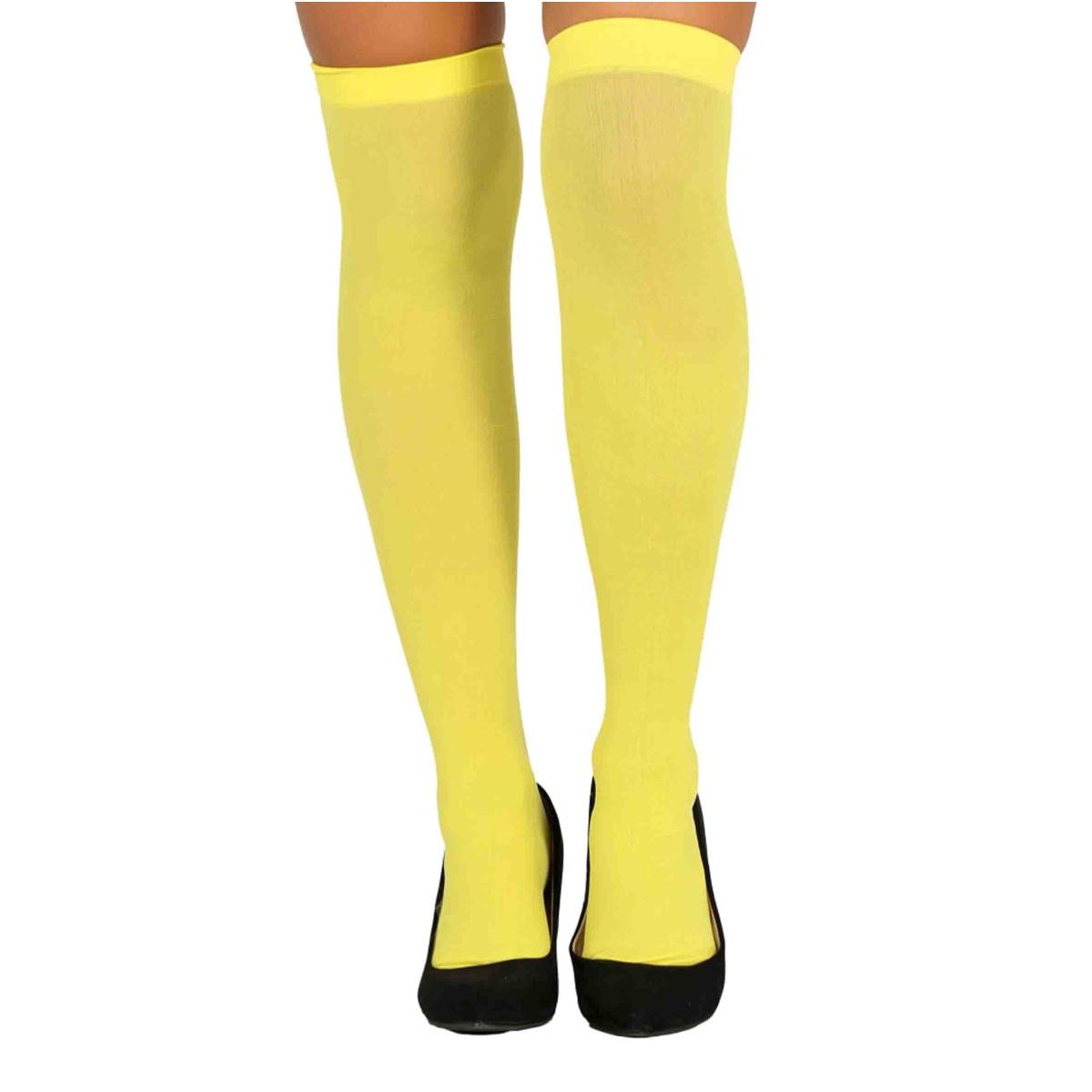 Collant Autoreggenti Gialle |Leg Avenue