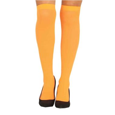 Collant Autoreggenti Arancione Fluo |Leg Avenue