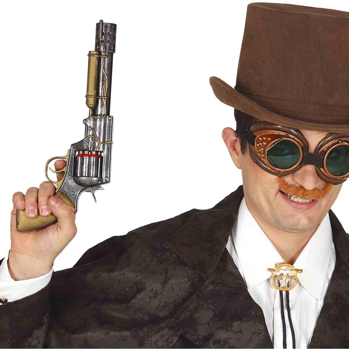 Pistola Steampunk Revolver cm.30 |Guirca