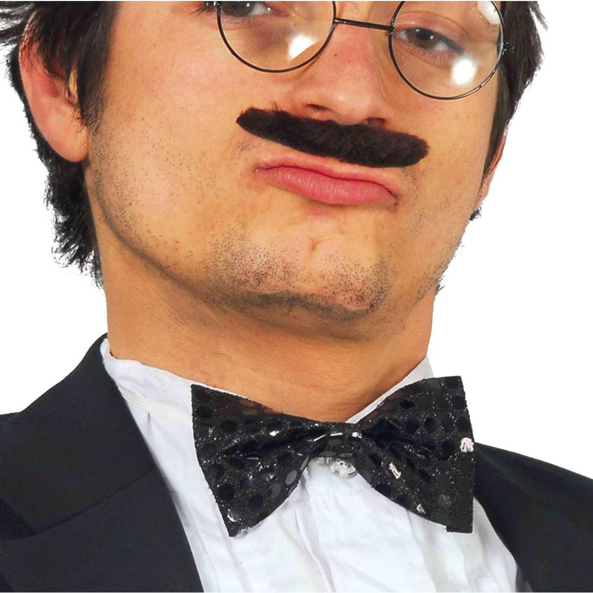 Papillon Paillettes Nero |Guirca