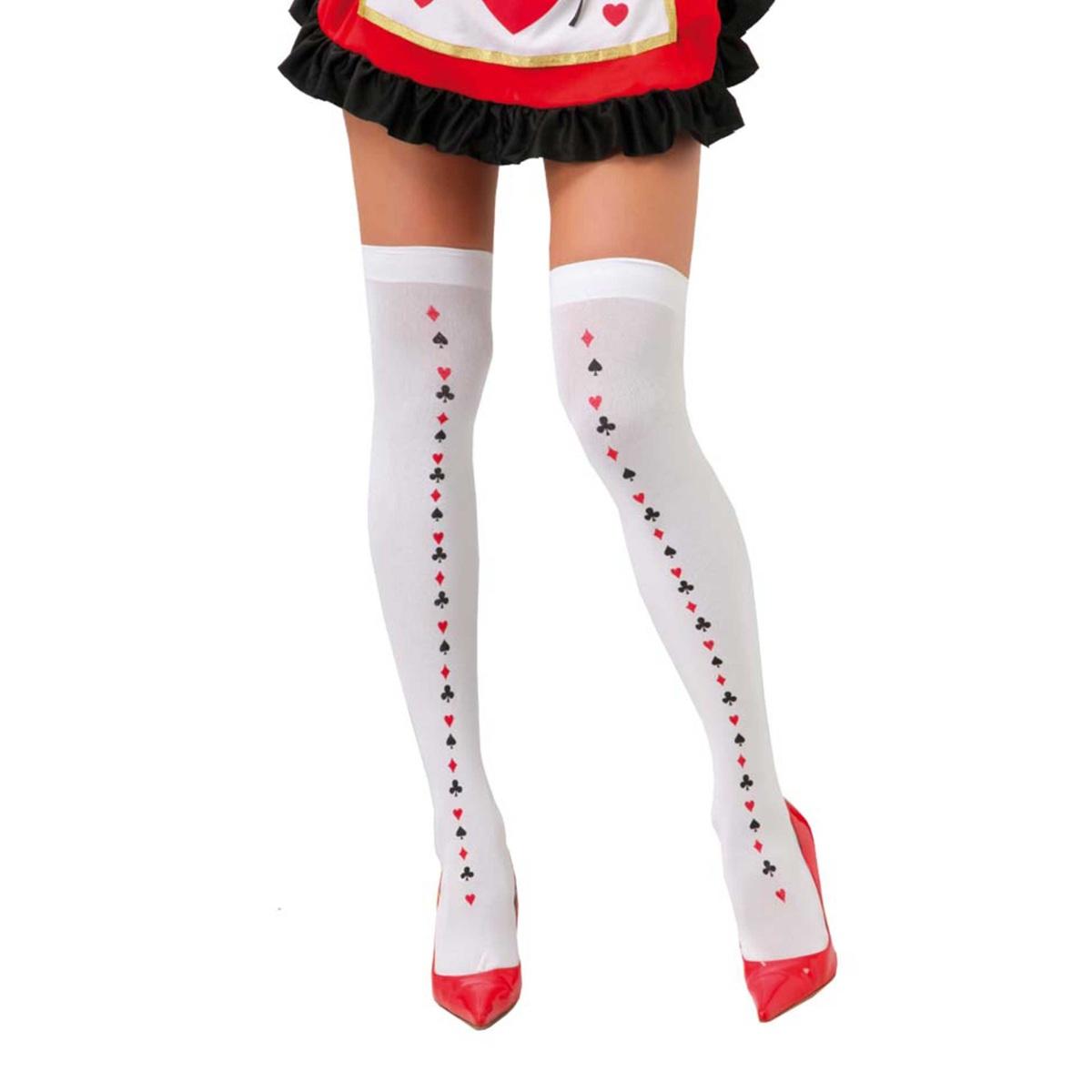 Collant Autoreggenti Poker |Leg Avenue